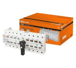 Рубильник модульный с видимым разрывом реверсивный серии РМВ