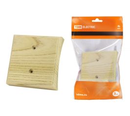 Накладки на бревно деревянная