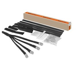 Муфты кабельные термоусаживаемые концевые, внутренней и наружной установки, 1кВ, ПВХ/СПЭ без брони, с наконечниками ПКВНтп1