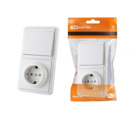 Блоки комбинированные «Розетка-выключатель» БКВР