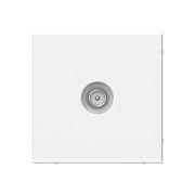 Розетка телевизионная проходная TV ArtGallery 4дБ механизм бел. SE GAL000192