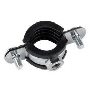 Хомут стальной 1/2дюйма (20-24мм) с уплотнителем EKF hsu1012