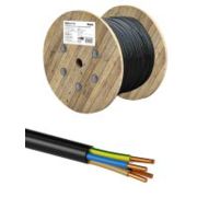 Кабель ВВГнг(А)-LS 5х1,5 ок(N, PE)-0,66 ГОСТ TDM