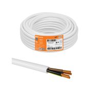Провод ПВС 4х1,5 ГОСТ (10м), белый TDM