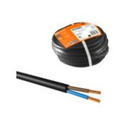 Провод ПВС 2х4 ГОСТ (5м), черный TDM