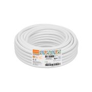 Провод ПВСмб 2х1 (10м), белый Народный