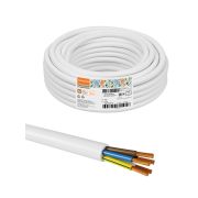 Провод ПВСмб 5х1 (20м), белый Народный