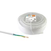 Провод ПВСмб 3х1 (100м), белый Народный