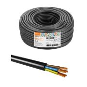 Провод ПВСмб 5х2,5 (100м), черный Народный