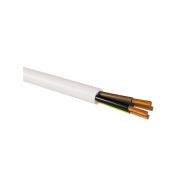 Провод ПВСмб 4х6 (100м), белый Народный