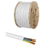 Провод ПВСмб 5х2,5, белый Народный