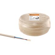 Провод ПВС 2х2,5 ГОСТ (100м), бежевый «ЭКО» TDM