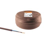 Провод ПВС 2х2,5 ГОСТ (100м), коричневый «ЭКО» TDM
