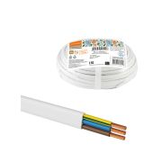 Шнур ШВВПмб 3х0,5 (5м), белый Народный