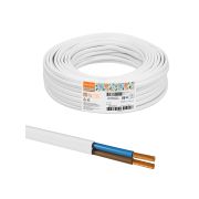 Шнур ШВВПмб 2х0,5 (10м), белый Народный