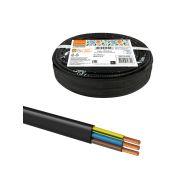 Шнур ШВВПмб 3х0,75 (20м), черный Народный