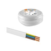 Шнур ШВВПмб 3х0,5 (100м), белый Народный