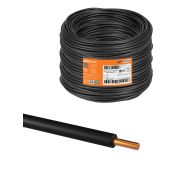 Провод ПуВ (ПВ-1) 1х4,0 ГОСТ (300м), черный TDM