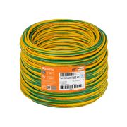 Провод ПуВнг(А)-LS 1х4,0 ГОСТ (300м), желто-зеленый TDM