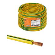 Провод ПуГВ (ПВ-3) 1х1,0 ГОСТ (500м), желто-зеленый TDM