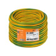 Провод ПуГВ (ПВ-3) 1х1,5 ГОСТ (500м), желто-зеленый TDM