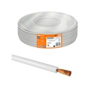 Провод ПуГВнг(А)-LS 1х1,5 ГОСТ (100м), белый TDM