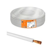Провод ПуГВнг(А)-LS 1х4,0 ГОСТ (100м), белый TDM