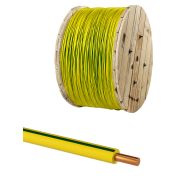 Провод ПуВ (ПВ-1) 1х16,0 ГОСТ, желто-зеленый TDM