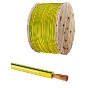 Провод ПуГВ (ПВ-3) 1х35,0 ГОСТ, желто-зеленый TDM