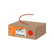 Провод ПуГВнг(А)-LS 1х1,5 ГОСТ в коробке (100м), красный TDM