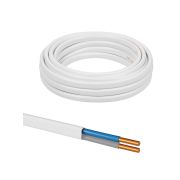Провод ПУСП 2х2,5 (5м), белый Народный