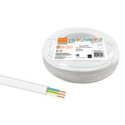 Провод ПУСП 3х1,5 (10м), белый Народный