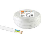 Провод ПУСП 3х2,5 (50м), белый Народный