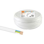 Провод ПУГСП 3х2,5 (100м), белый Народный