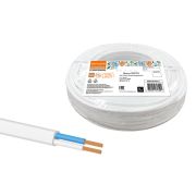 Провод ПУГСП 2х4 (10м), белый Народный