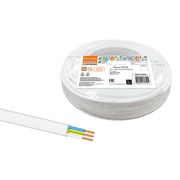 Провод ПУГСП 3х1,5 (10м), белый Народный