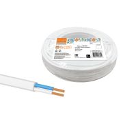 Провод ПУГСП 2х4 (20м), белый Народный