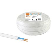 Провод ПУГСП 2х2,5 (30м), белый Народный