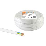 Провод ПУГСП 3х1,5 (50м), белый Народный