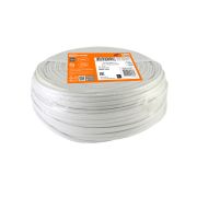 Провод ПВВП 2х1,5 ГОСТ (100м), белый TDM