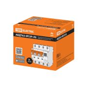 АВДТ 63 4P(3Р+N) C32 300мА 6кА тип А - Автоматический Выключатель Дифференциального тока TDM