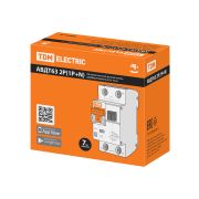 АВДТ 63 2Р(1Р+N) C6 30мА 6кА тип А - Автоматический Выключатель Дифференциального тока TDM