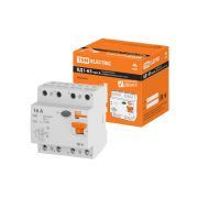 Устройство защитного отключения ВД1-63 4Р 16А 10мА тип А TDM