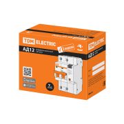 Диф. автомат АД12 2P, C40, 30 мА, 4,5 кА, тип АС, 3 мод, TDM