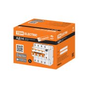 Диф. автомат АД14 4P, C10, 30 мА, 4,5 кА, тип АС, 5 мод, TDM