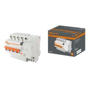 Дифференциальный автомат АД-4 4Р, C32, 30 мА, 4,5 кА, тип АС, TDM