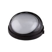 Светильник НПБ1107 черный/круг ресничка 100Вт IP54 TDM