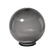 Рассеиватель шар ПММА 300 мм дымчатый призма (байонет 145 мм) TDM