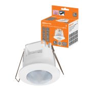 Датчик движения точечный ДДТ-01 1200Вт, 10-420с, 6м, 3+Лк, 120(сбоку)+360(сверху)гр IP20, TDM