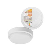 Светодиодный светильник LED ДПП 2901 12Вт 990 лм 4000К IP65 белый круг 160*48 мм Народный